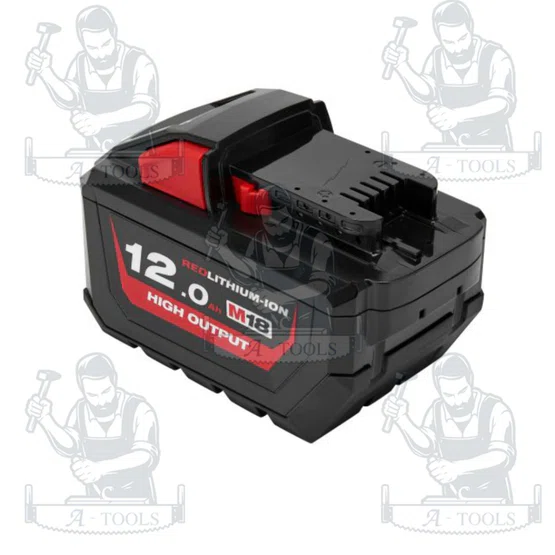 MILWAUKEE แบตเตอรี่ 18V 12.0 Ah รุ่น M18 HB12 High Output รับประกัน1ปี 4