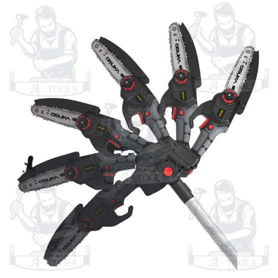 OSUKA ชุดเลื่อยตัดแต่งกิ่งสูงไร้สาย 20V 6" รุ่น OCPS426-D1 (แบต20V 2.0Ah x1 +แท่นชาร์จ) ยืดได้สูงสุด 4 เมตร 3