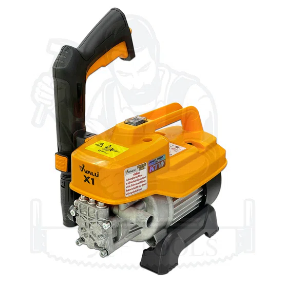 VALU เครื่องฉีดน้ำ แรงดันสูง แวลู รุ่น X1 1500วัตต์ 95บาร์ ใช้งานเอนกประสงค์ 5