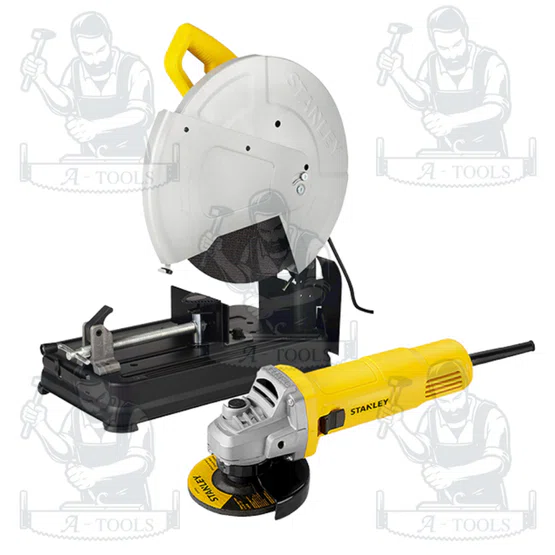 STANLEY LIMITED COMBO แท่นตัด 14" + เครื่องเจียร 4" รุ่น SSC22VG-B1 (SSC22V+SG6100A) รับประกัน 2 ปี ของแท้ 2