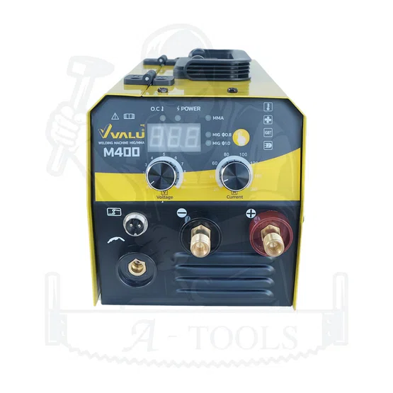 VALU เครื่องเชื่อม MIG 120แอมป์ แวลู รุ่น M400 220V 2ระบบ ตู้เชื่อม MIG/MMA ใช้กับลวดเชื่อมMIG1กก. ระดับป้องกัน IP21S 2