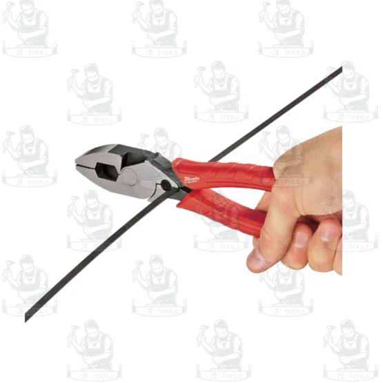 Milwaukee คีมปากตรง 9" รุ่น 48-22-6100 Lineman's Pliers ทนสนิม 4