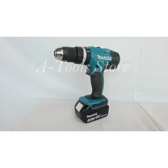 MAKITA สว่าน กระแทก ไร้สาย 18V มากีต้า รุ่น DHP453SF1J 13มม. (1/2 นิ้ว) แรงบิด38Nm. (รวมแบตเตอรี่-แท่นชาร์จ) DHP453 3
