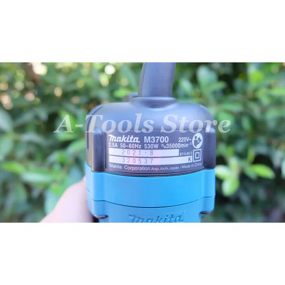 MAKITA ทริมเมอร์ มากีต้า รุ่น M3700B เครื่องเซาะร่อง ขนาด 1/4" 6mm. 530W M3700 (แทน MT372)**ส่งเร็ว ของแท้ 100%** 3