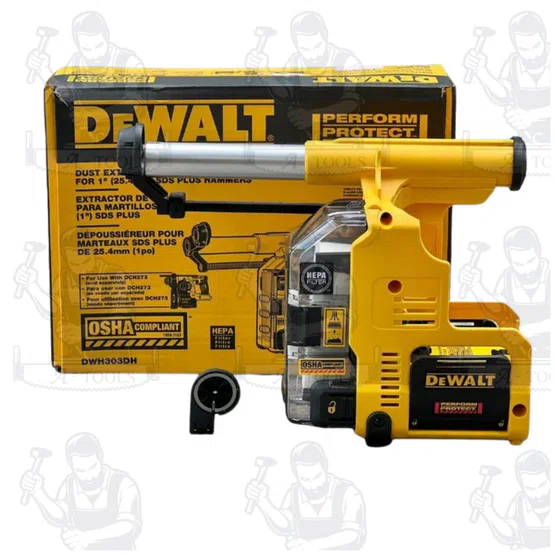 DEWALT เครื่องดูดฝุ่น รุ่น DWH303DH สำหรับสว่านโรตารี่ไร้สาย DCH273 **ส่งเร็ว ของแท้100%** 4