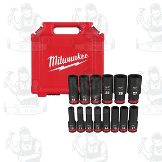 Milwaukee 49-66-7014 ชุดลูกบล็อกกระแทกยาว 1/2" (14 ชิ้น) 4