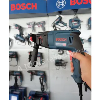 BOSCH สว่านโรตารี่ บ๊อซ รุ่น GBH 2-26DE 800W 26mm. 3ระบบ สกัดได้ ซ้ายขวาไม่ได้ เปลี่ยนหัวไม่ได้ 0611253604 GBH2-26DE 6