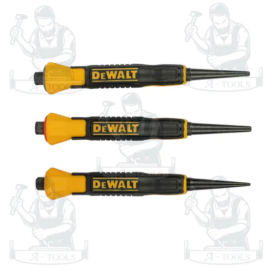 DEWALT แท่งตอกตะปู 3 ชิ้น รุ่น DWHT0-58018 (0.8/1.6/2.4) ความยาวรวม 12 ซม. ของแท้ 100% สินค้าพร้อมส่ง 6