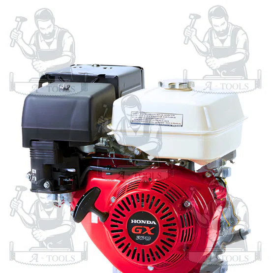 HONDA รุ่น GX270T2 LH เครื่องยนต์เบนซิน 4 จังหวะ เพลาทด สูบเดี่ยว วาล์วเหนือลูกสูบ เอียง 25°(แดง-ขาว) พร้อมส่ง 4