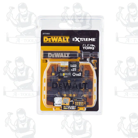 DEWALT รุ่น DT71910-QZ ชุดดอกไขควง FLEXTORQ ขนาด 25 มม 25 ชิ้น พร้อมก้านต่อดอกไขควง สินค้า พร้อมส่ง 5