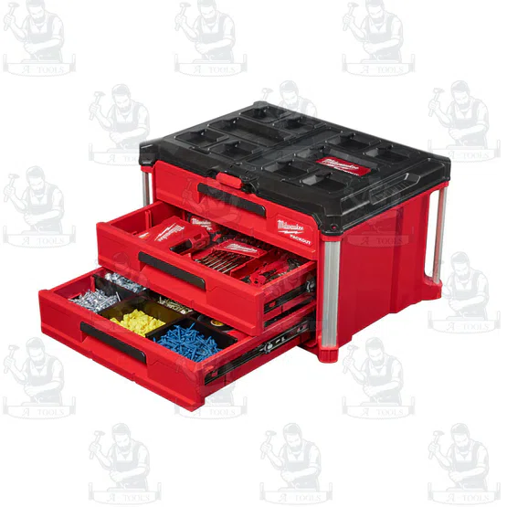 Milwaukee 3-Drawer Tool Box 3 ลิ้นชัก รุ่น 48-22-8443 **ส่งเร็ว ของแท้100%** 3