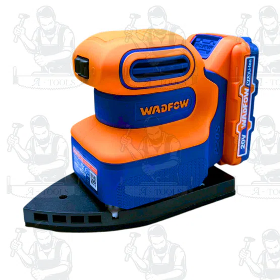 WADFOW เครื่องขัดกระดาษทรายสามเหลี่ยมไร้สาย 20Vรุ่น WRAP5021 สินค้า 2