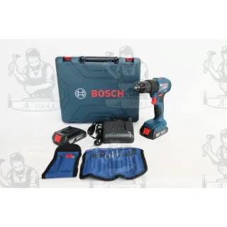 BOSCH สว่านกระแทก ไร้สาย 18V รุ่น GSB185-LI (แบต2ก้อน2.0Ah+แท่นชาร์ต) เจาะไม้,เหล็ก,ปูน แถมอุปกรณ์ 06019K31K2 ของแท้ 2