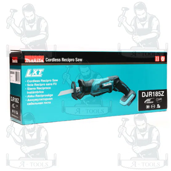 MAKITA รุ่น DJR185Z เลื่อยชักไร้สาย 18V ความยาวช่วงชัก 1/2 นิ้ว (ตัวเปล่า) สินค้า พร้อมส่ง 6