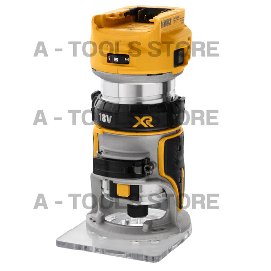 + + DEWALT เครื่องเซาะร่อง (ทริมเมอร์) 1/4" รุ่น DCW600N-XJ 20V Max (ครื่องเปล่า) DCW600 3