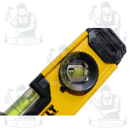 DEWALT ระดับน้ำ Torpedo Level ขนาด 25 ซม. รุ่น DWHT43003 มีแถบแม่เหล็กและฐาน แข็งแรง ทนทาน ของแท้ พร้อมส่ง 5