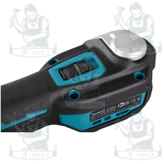 MAKITA รุ่น DTM52Z เครื่องมืออเนกประสงค์ไร้สาย 18 โวลต์ อัตราการสั่น 10,000-20,000 ครั้ง/นาที (ตัวเปล่า) สินค้าพร้อมส่ง 5