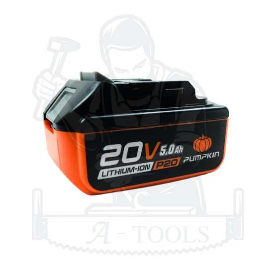 PUMPKIN แบตเตอรี่ 20V 5.0แอมป์ พัมคิน รุ่น 50297 / P20V-B5A Infinity Power P20 6