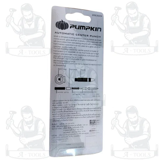 PUMPKIN รุ่น 28309 เหล็กมาร์ค CR-V AUTO ขนาด 1/32 นิ้ว แกน 4mm PTT-132  สีส้ม - ทอง สินค้า พร้อมส่ง 5