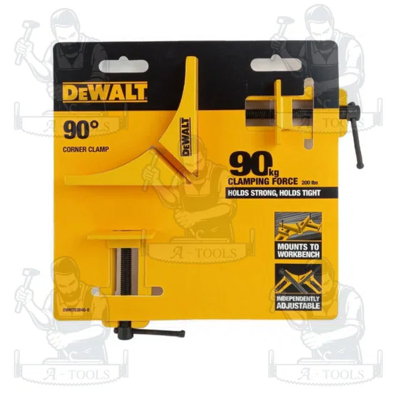 DEWALT แคลมป์เข้ามุม 90 องศา รุ่น DWHT83840-0 ขนาด 3 นิ้ว มุมคงที่ 90 องศา ของแท้ 100% พร้อมส่ง 2