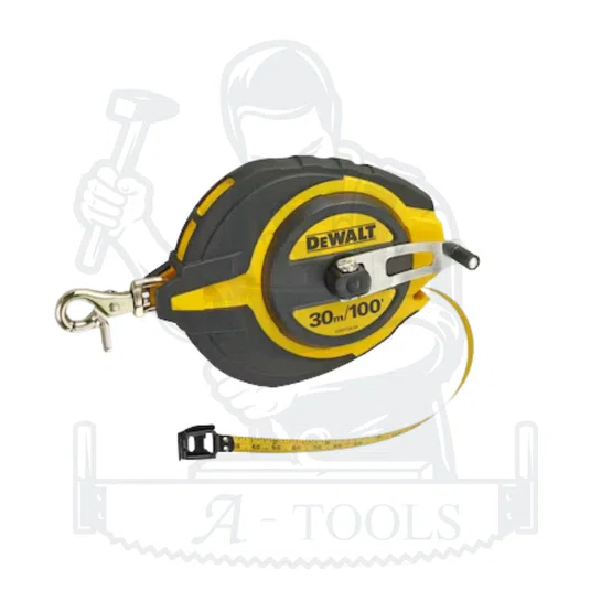 DEWALT เทปวัดสายโลหะ ยาว 30เมตร รุ่น DWHT0-34144 ทนทาน คุณภาพดี แข็งแรง ใช้งานง่าย DWHT0-34144-30 **ส่งเร็ว ของแท้100%** 2