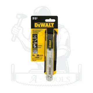 DEWALT มีดคัตเตอร์ คาร์ไบต์ รุ่น DWHT10249-30 18mm. **ส่งเร็ว ของแท้100%** 6