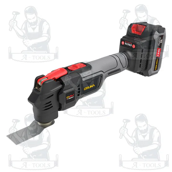 OSUKA เครื่องตัด-ขัด-เชาะอเนกประสงค์ไร้สาย 20V. รุ่น OCMT791-M1 (แบต 4Ah. X 1 + แท่นชาร์จ) สินค้า 2