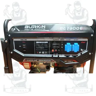 BURKiN เครื่องปั่นไฟ เบนซิน 7.9KW รุ่น BG7900E เครื่องยนต์16แรงม้า 4 จังหวะ 7900W **ส่งเร็ว ของแท้100%** 5