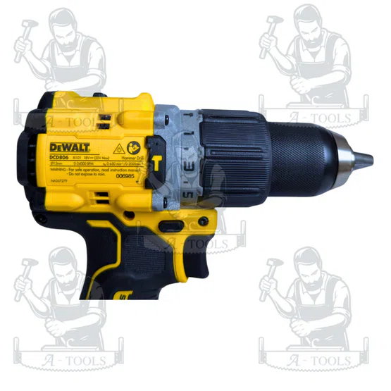 DEWALT รุ่น DCZ294P2GTA-B1 ชุดคอมโบสว่านกระแทก+บล็อกกระแทกไร้สาย20V+แบตเตอรี่+กล่องTSTAK (DCD806+DCF921) 5