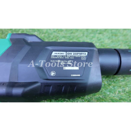 HITACHI ~ HIKOKI สว่านโรตารี่ รุ่น DH28PMY2 850W 3ระบบ 28mm. ฮิโคคิ / ฮิตาชิ สว่าน เจาะคอนกรีต สกัดได้ 3