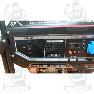 BURKiN เครื่องปั่นไฟ เบนซิน 7.9KW รุ่น BG7900E เครื่องยนต์16แรงม้า 4 จังหวะ 7900W **ส่งเร็ว ของแท้100%** 4