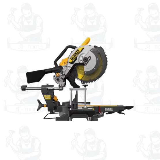 DEWALT รุ่น DCS781B เลื่อยองศาสไลด์ (12 นิ้ว) ระบบ 60V MAX Flexvolt (ตัวเปล่า) ปรับเอียงคอองศาได้สองด้าน สูงสุด 49องศา 2