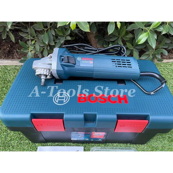 BOSCH เครื่องเจียร์ 4" บ๊อช รุ่น GWS750-100 BOX SET (แถมใบตัดเพชร+ใบตัด+ใบเจียร์+กล่องเครื่องมือ 06013940KE) 2