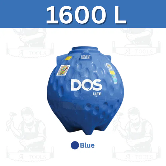 DOS GOLD รุ่น DUL-01/BL ถังเก็บน้ำใต้ดินมีความแข็งแรงของตัวถังที่หนาเป็นพิเศษ ฟรี! ลูกลอย 1" ก้านทองเหลือง 6