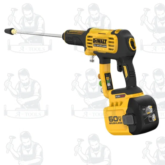 DEWALT รุ่น DCPW1000B เครื่องฉีดน้ำไร้สาย 60V (เฉพาะตัวเครื่อง) ใช้มอเตอร์ Brushless ประสิทธิภาพสูง พกพาง่าย พร้อมส่ง 6