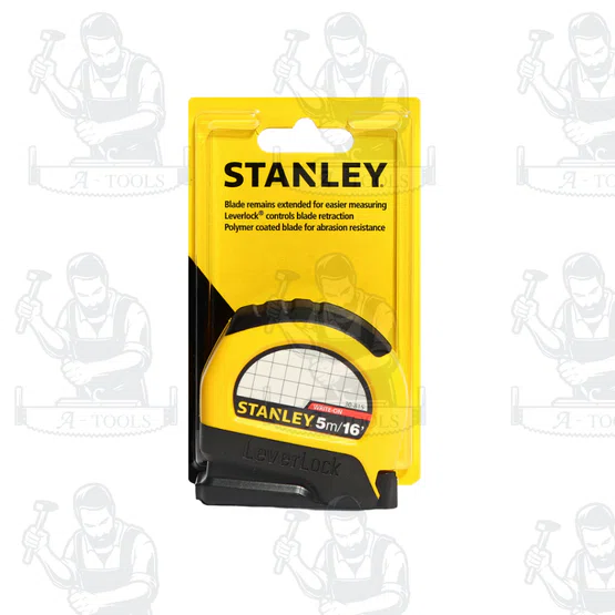 STANLEY ตลับเมตร รุ่น LEVERLOCK 30-808 ความยาว 3M 5M 8M สินค้า 5