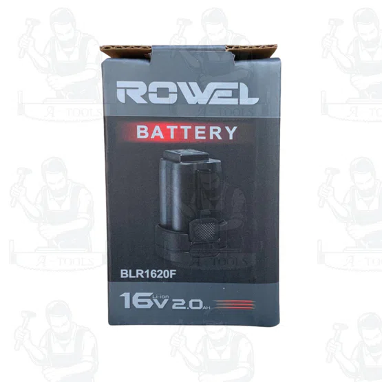 ROWEL รุ่น BLR1620F แบตเตอรี่ 16V 2.0Ah จ่ายกระแสไฟได้ดี เหมาะสำหรับเครื่องมือไฟฟ้าไร้สาย ROWEL กำลังไฟ 16 โวลต์ 5