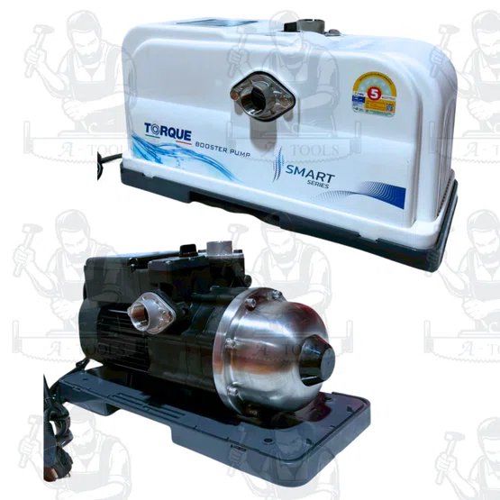 TORQUE ปั๊มน้ำ อัตโนมัติ รุ่น TQ-WP-SMART900D (แบบเสียงเงียบ)  BOOSTER PUMP สินค้าพร้อมส่ง 2