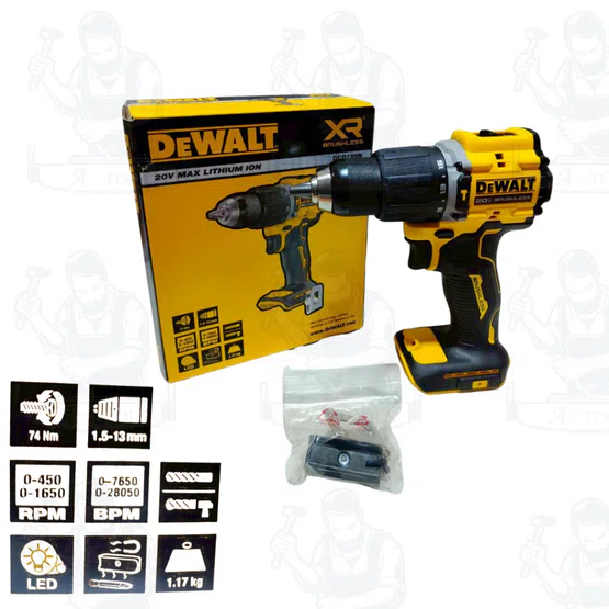 DEWALT รุ่น DCD799N-B1 สว่านกระแทกไร้สาย 20V (เครื่องเปล่า) สินค้าคุณภาพดี ของแท้ 100% พร้อมส่ง ส่งเร็ว 2