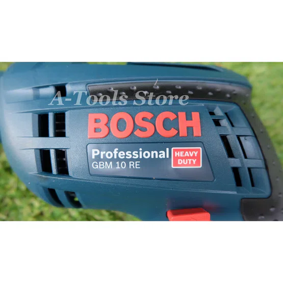 BOSCH สว่าน ไฟฟ้า บ๊อซ รุ่น GBM10RE 3หุน 3/8" ปรับซ้าย,ขวาได้ 450W 06014735K0 เจาะไม้,เหล็ก สว่าน 2