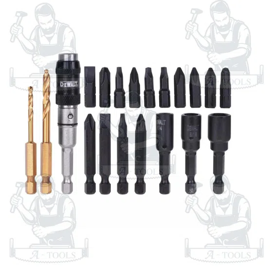DEWALT ชุดดอกไขควง 20 ชิ้น + กล่องแม่เหล็ก รุ่น DWMTCIR20 MAGNETIC ToughCase ของแท้ 100% พร้อมส่ง 4