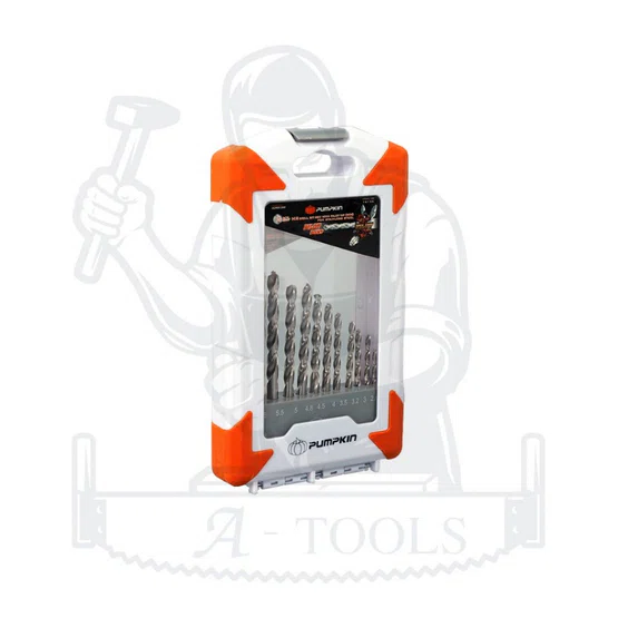 PUMPKIN ชุดดอกสว่านเจาะสแตนเลส M2 Pilot Tip 13ตัว/ชุด แบบมิล รุ่น 16135 / PTT-M2/13M แบบหุน รุ่น 16136 / PTT-M2/13IN 2