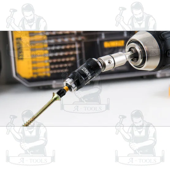 DEWALT ดอกไขควง FLEXTORQ 25มม. 10ชิ้น รุ่น DT70518T-QZ ก้านต่อดอกไขควง ของแท้ 100% สินค้าพร้อมส่ง 6