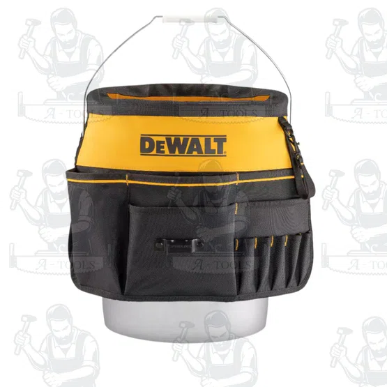 DEWALT รุ่น DWST560109 กระเป๋าสำหรับครอบถังสี สำหรับใส่เครื่องมือช่าง ด้วยช่องและห่วง 32 ช่องด้วยวัสดุที่ทนทาน พร้อมส่ง 4