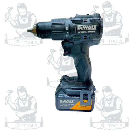 DEWALT รุ่น DCD86MP1T-QWP สว่านกระแทกไร้สาย 20V XR McLaren ไฟ LED ใต้เครื่อง 3โหมด(แบต 5AH x 1และแท่นชาร์จ) ฟรีเสื้้อ 4