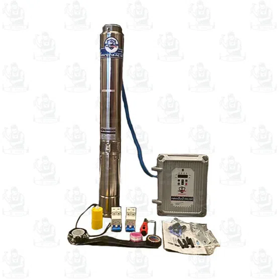 MITSUMAX  ปั๊มบาดาลโซล่าเซลส์ DC รุ่น 4DC110-1100/8-100 มอเตอร์ 1100W (ไม่รวมแผง) ของแท้ พร้อมส่ง 3
