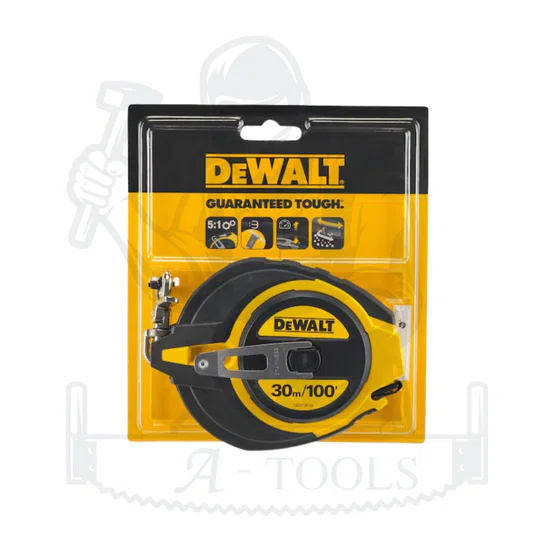 DEWALT เทปวัดสายโลหะ ยาว 30เมตร รุ่น DWHT0-34144 ทนทาน คุณภาพดี แข็งแรง ใช้งานง่าย DWHT0-34144-30 **ส่งเร็ว ของแท้100%** 4