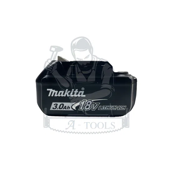 MAKITA แบตเตอรี่ ลิเธียมไอออน 18โวลต์ 3.0แอมป์ มากีต้า รุ่น BL1830B ใช้กับเครื่องชาร์จ รุ่น DC18RC/DC18SD/DC18RD/DC18SE 6