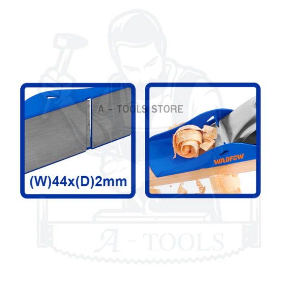 WADFOW กบไสไม้ รุ่น WTB1101 -163mm และ WBP1102 -250mm ใช้งานง่าย 2