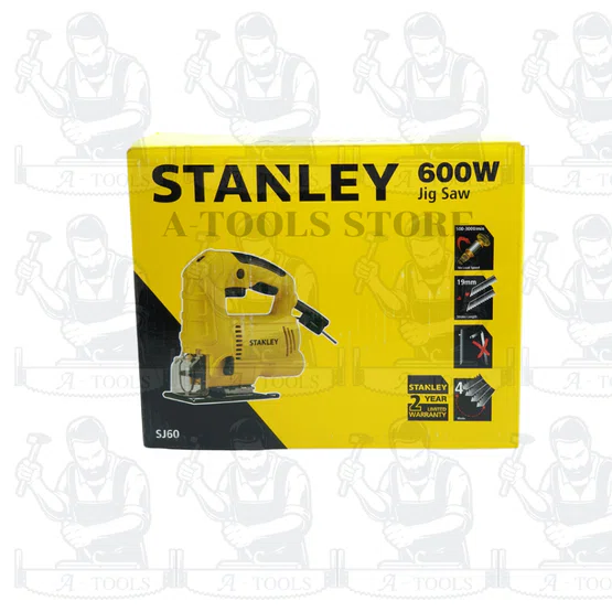 STANLEY เลื่อยฉลุ จิ๊กซอว์ รุ่น SJ60-B1 กำลังไฟ 600วัตต์ ปรับได้ 6ระดับ รับประกัน2ปี 6